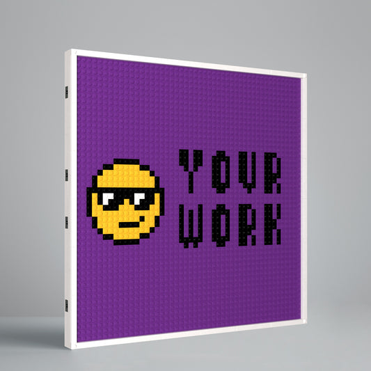 Customize a  48x48 Pixel Building Brick Mosaic Art Kit- We'll Ship Based on Your Design!