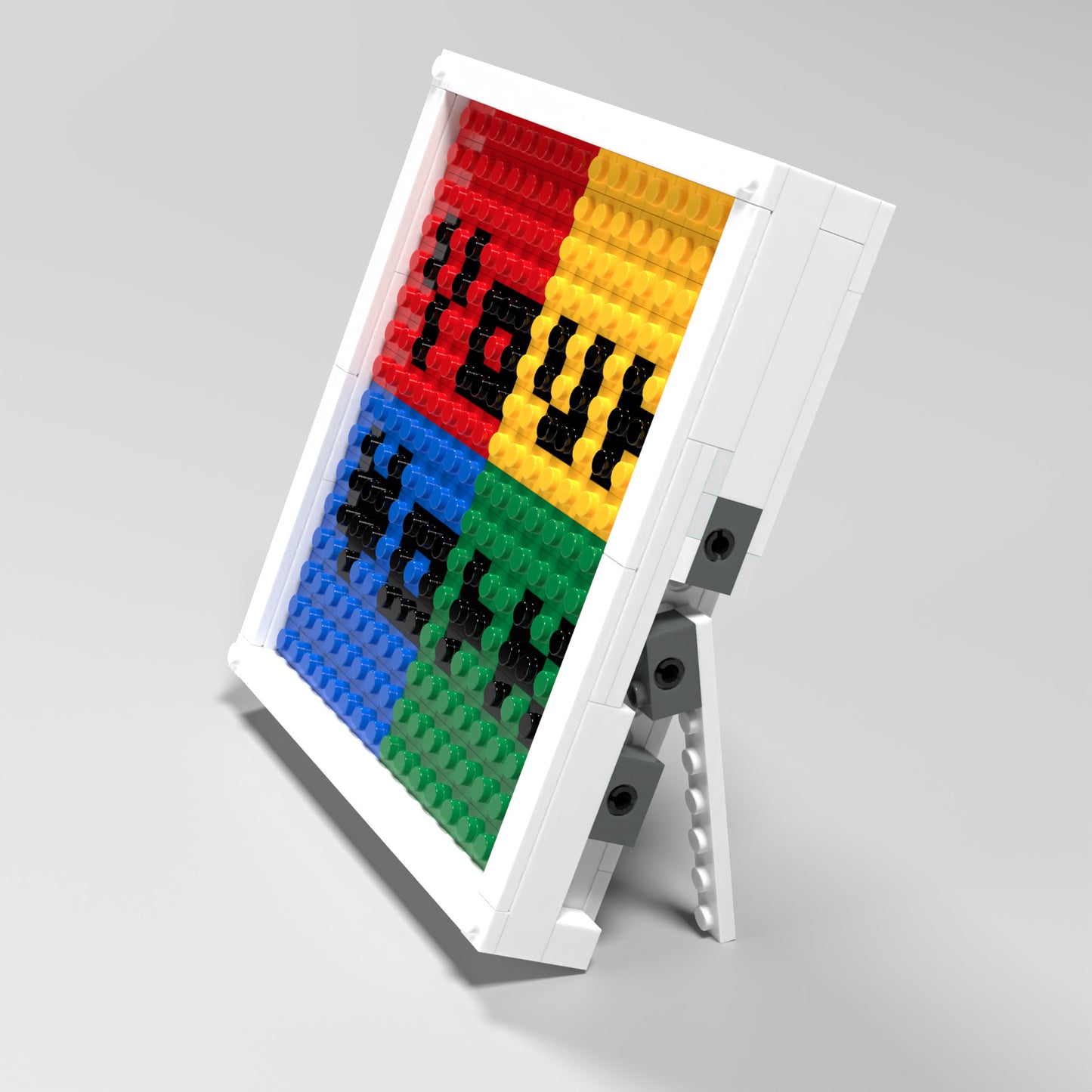 Customize a 16*16 Pixel Building Brick Mosaic - We'll Ship Based on Your Design!