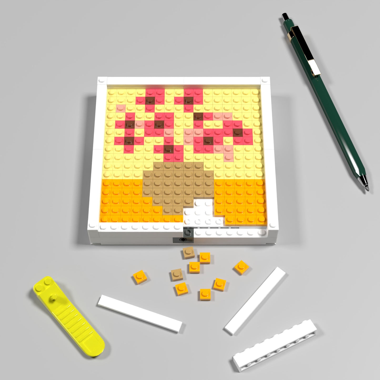 Vincent van Gogh's Sunflowers Compatible Lego Pixel Art DIY Decorative Painting Set