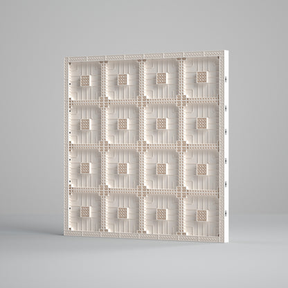 Basketball Frame Compatible LEGO Artwork (64*64 dots, Assembled Frame)