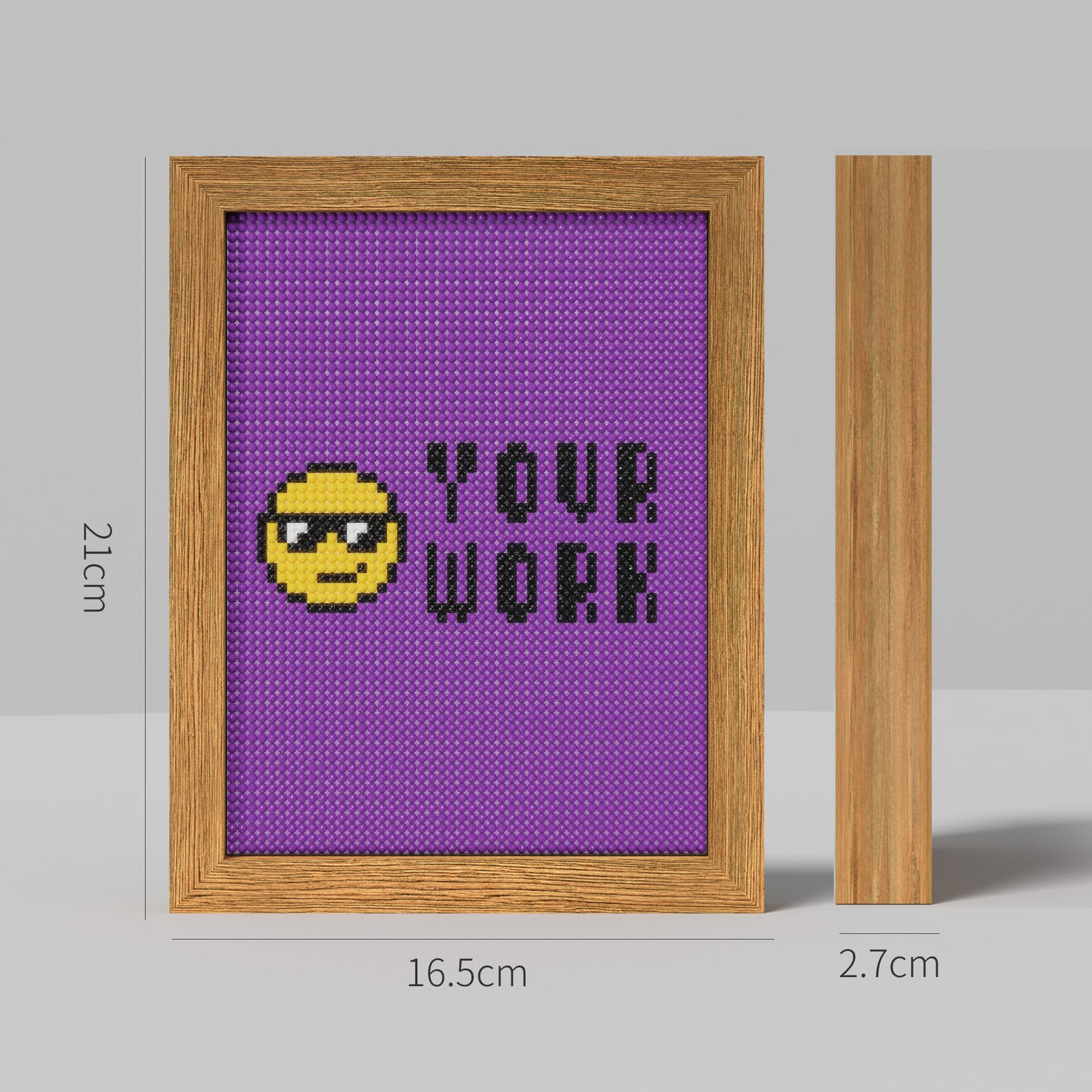 Design Your Own 48x64 Pixel Custom Diamond Painting Cross Stitch Kit