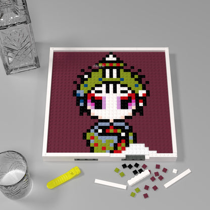 32*32 Compatible Lego Pieces "Dan of Chinese Drama" Pixel Art