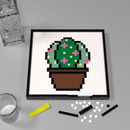 Cactus Ball Building Brick Pixel Art - 32*32 Modular Compatible with Lego