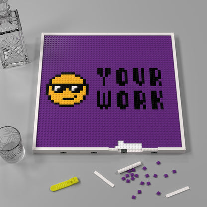Customize a  48x48 Pixel Building Brick Mosaic Art Kit- We'll Ship Based on Your Design!