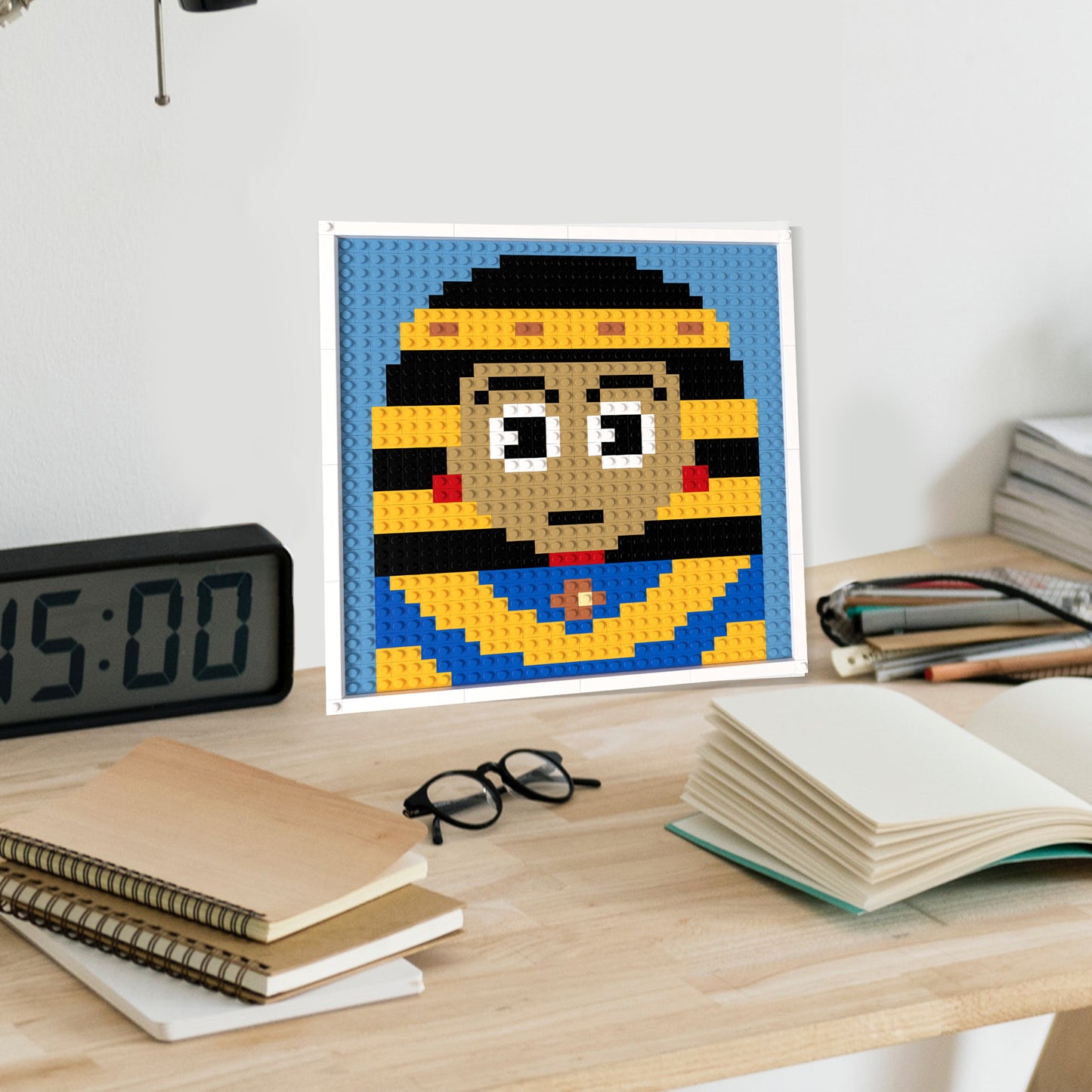 32*32 Compatible Lego Pieces "Egyptian Queen" Pixel Art