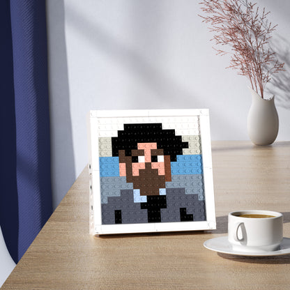 Claude Monet's Self-Portrait Compatible Lego Pixel Art DIY Decorative Painting Set