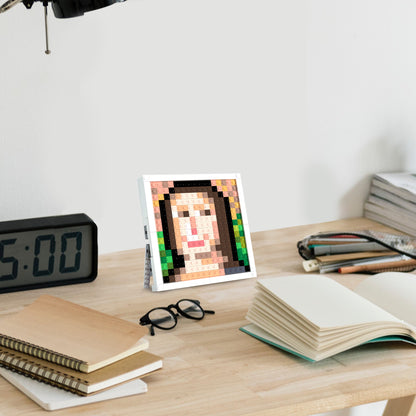 The Smile of Mona Lisa Compatible Lego Pixel Art DIY Decorative Painting Set