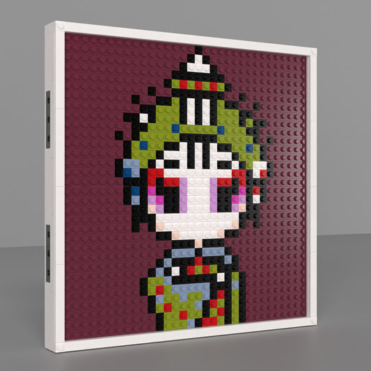 32*32 Compatible Lego Pieces "Dan of Chinese Drama" Pixel Art