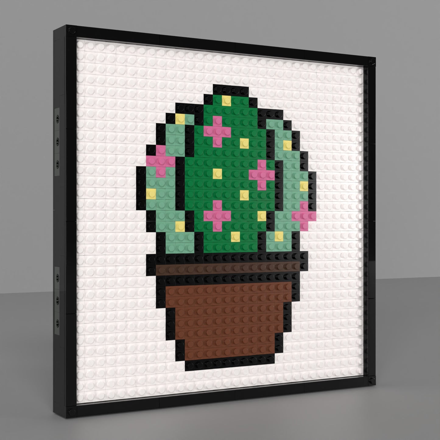 Cactus Ball Building Brick Pixel Art - 32*32 Modular Compatible with Lego